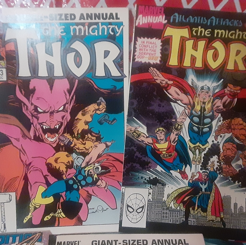 Thor Annual Lot 12,13,14 Marvel bronze age comic lot